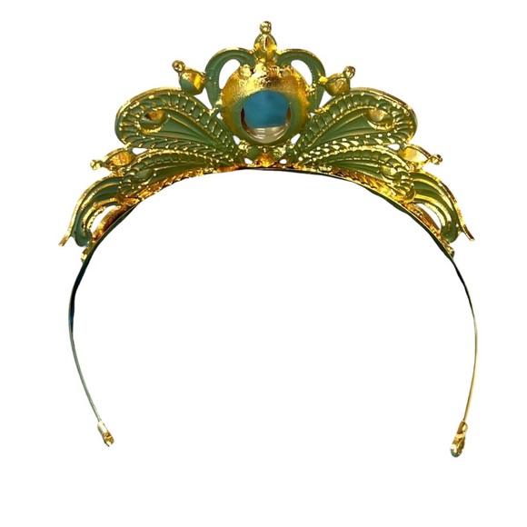 Peacock Crystal Tiara Fantasy Crown Rhinestone - Picture 3 of 3